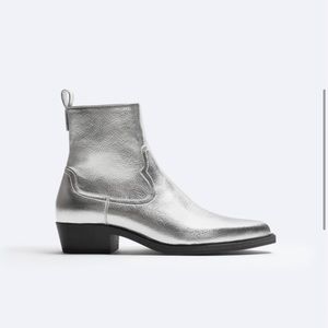 Zara Cowboy Cowgirl Boots